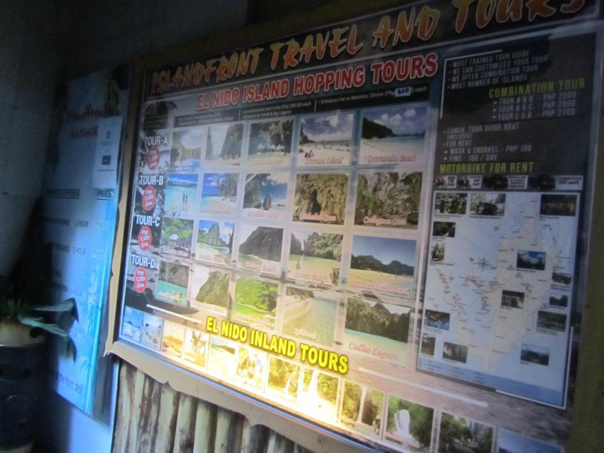 Islandfront Cottages And Restaurant El Nido Exterior photo